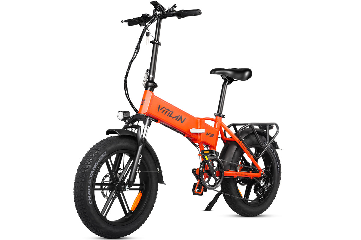 V3 2.0 Folding Fat Tires Bicicletta elettrica per adulti per tutti i terreni EU-VITILAN