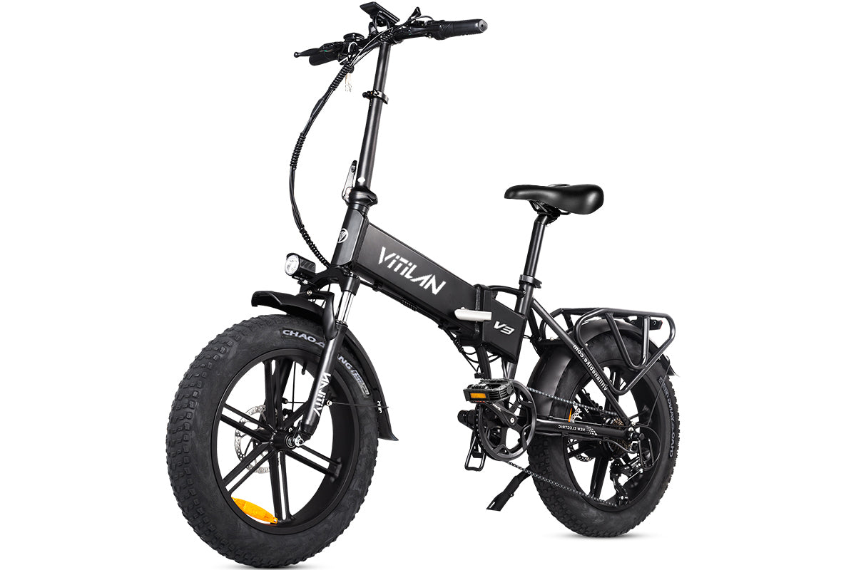V3 2.0 Folding Fat Tires Bicicletta elettrica per adulti per tutti i terreni EU-VITILAN