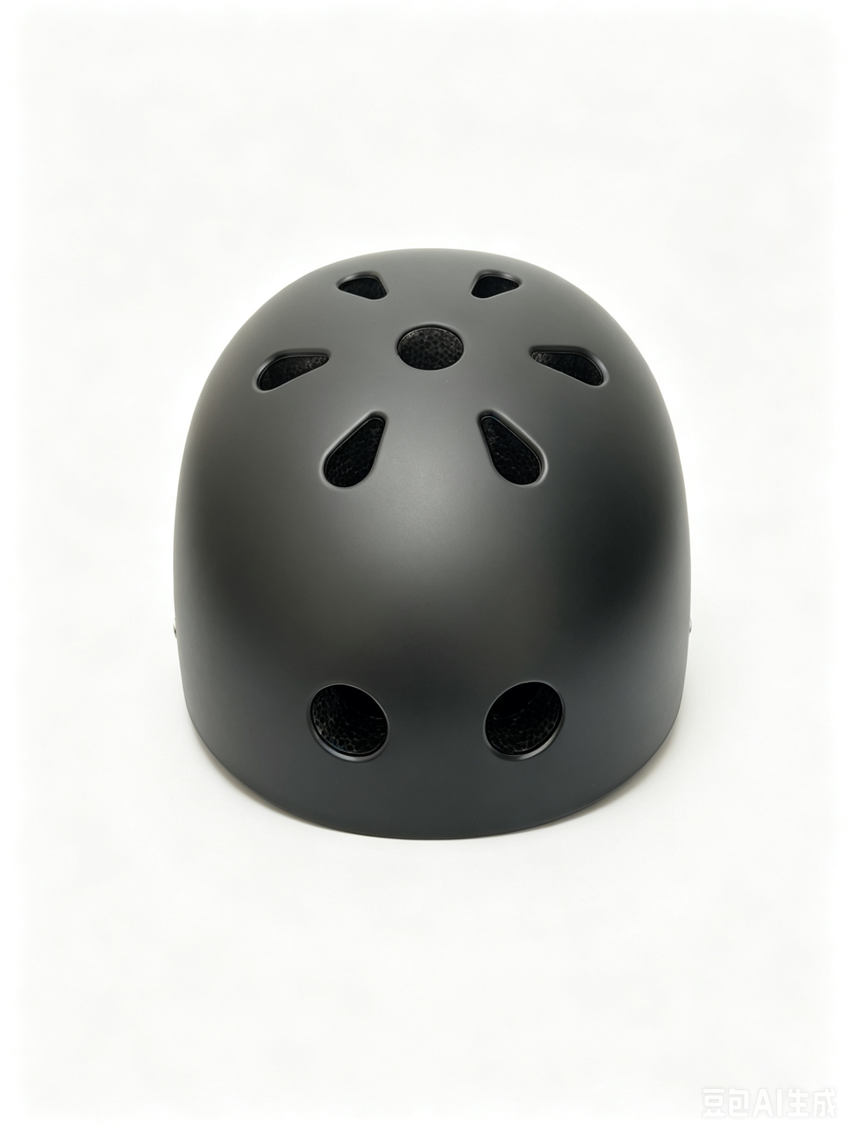 Casco stile bowl nero