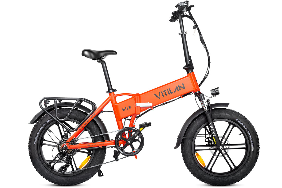 V3 2.0 Folding Fat Tires Bicicletta elettrica per adulti per tutti i terreni EU-VITILAN