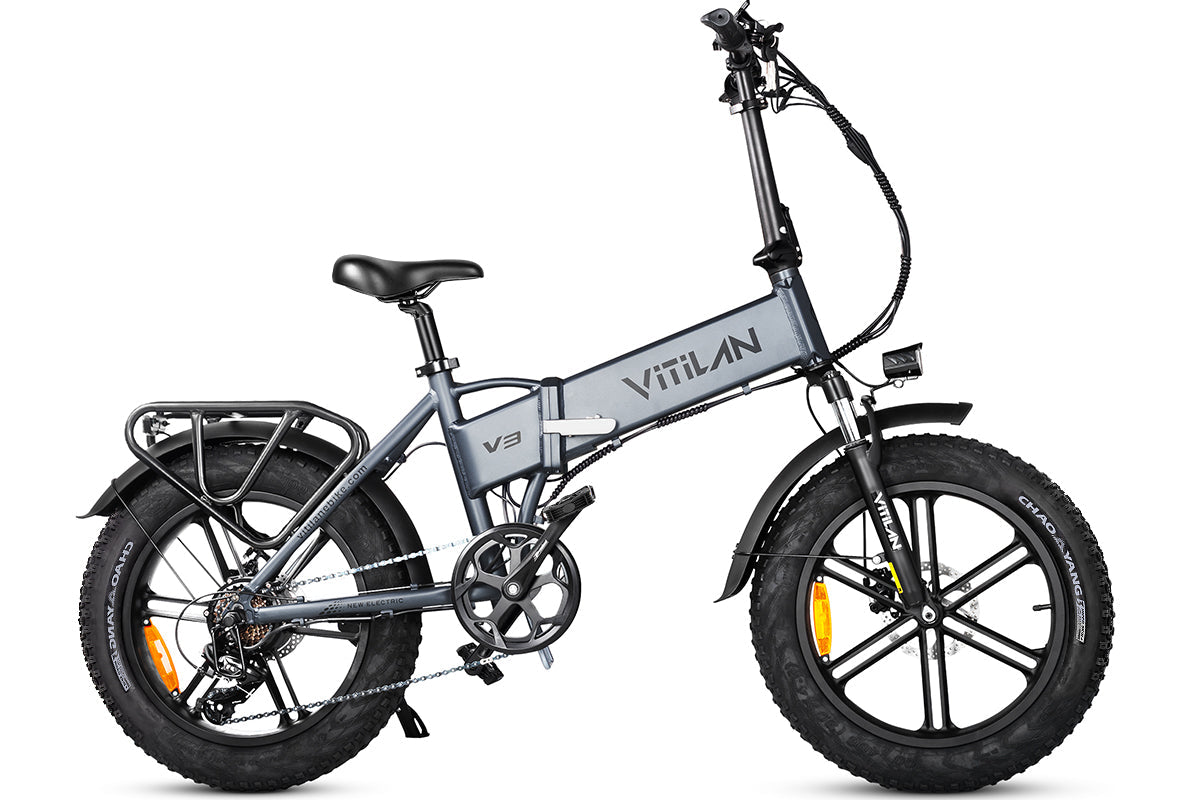 V3 2.0 Folding Fat Tires Bicicletta elettrica per adulti per tutti i terreni EU-VITILAN