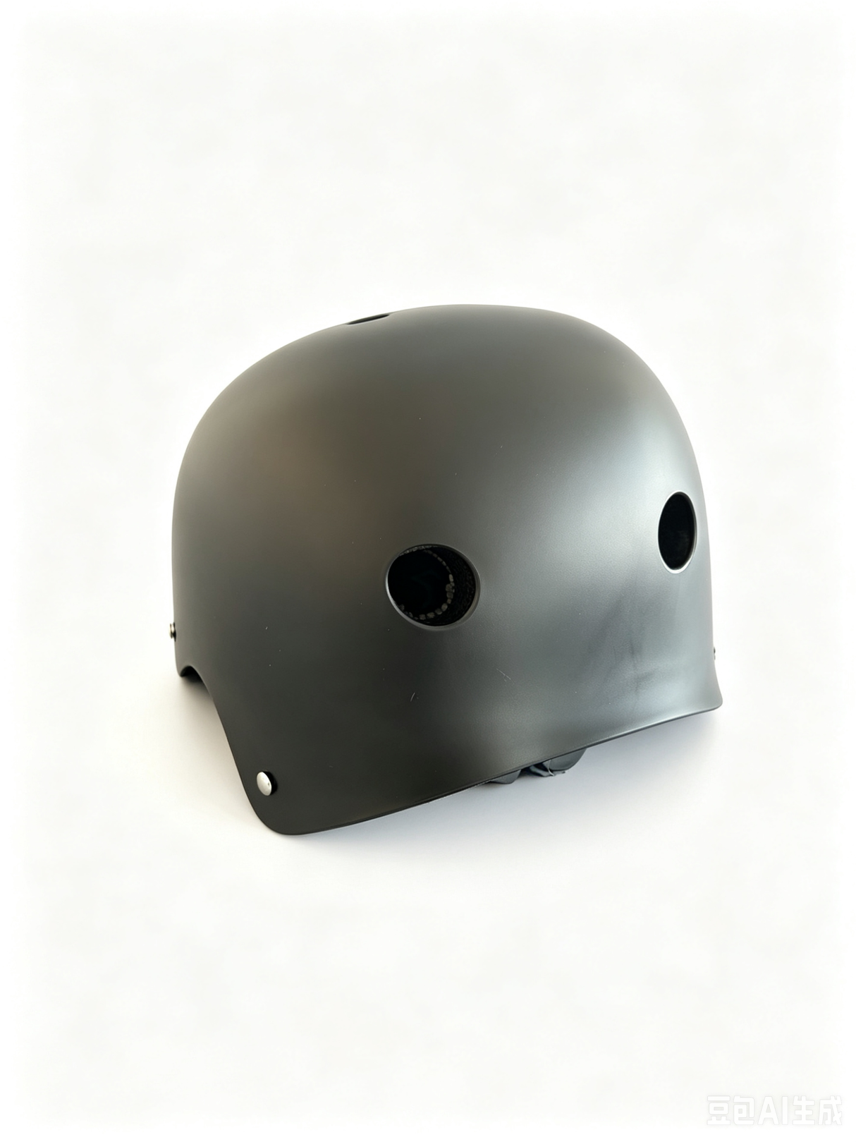 Casco stile bowl nero