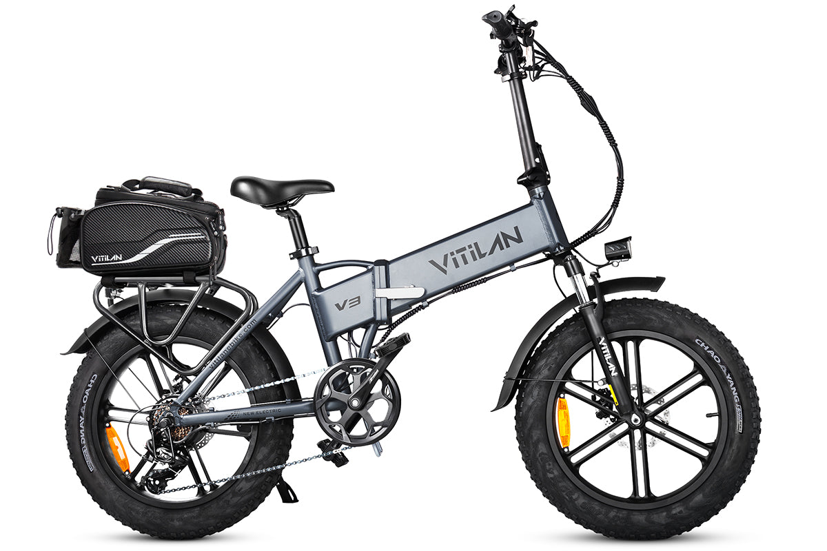 V3 2.0 Folding Fat Tires Bicicletta elettrica per adulti per tutti i terreni EU-VITILAN