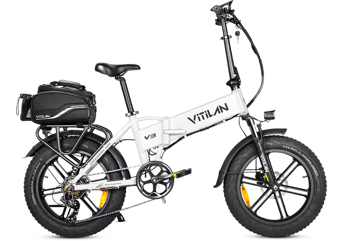 V3 2.0 Folding Fat Tires Bicicletta elettrica per adulti per tutti i terreni EU-VITILAN