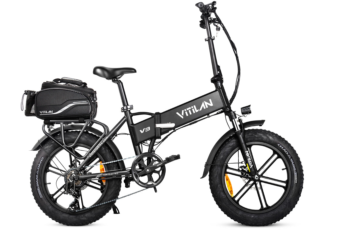 V3 2.0 Folding Fat Tires Bicicletta elettrica per adulti per tutti i terreni EU-VITILAN