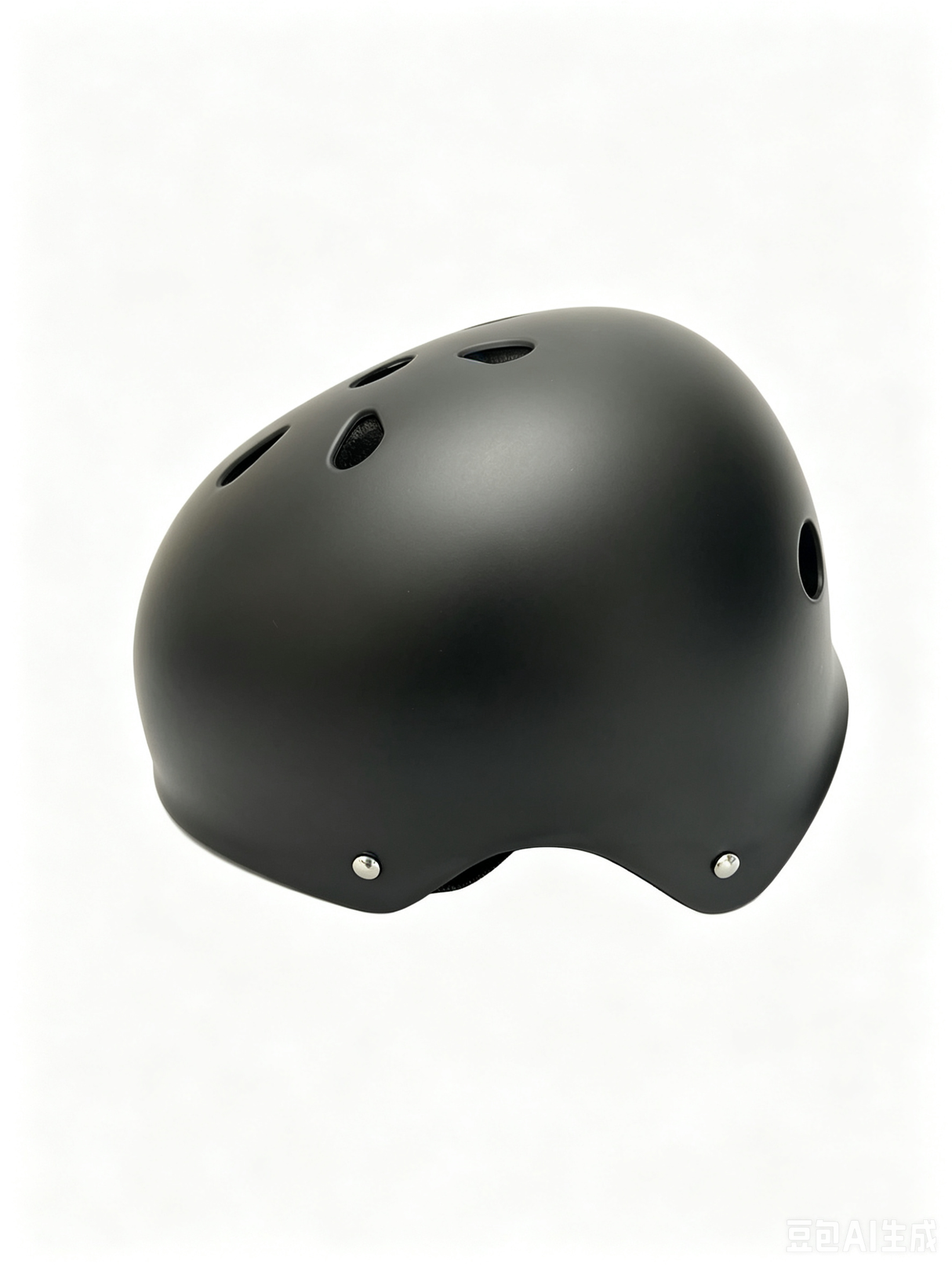 Casco stile bowl nero
