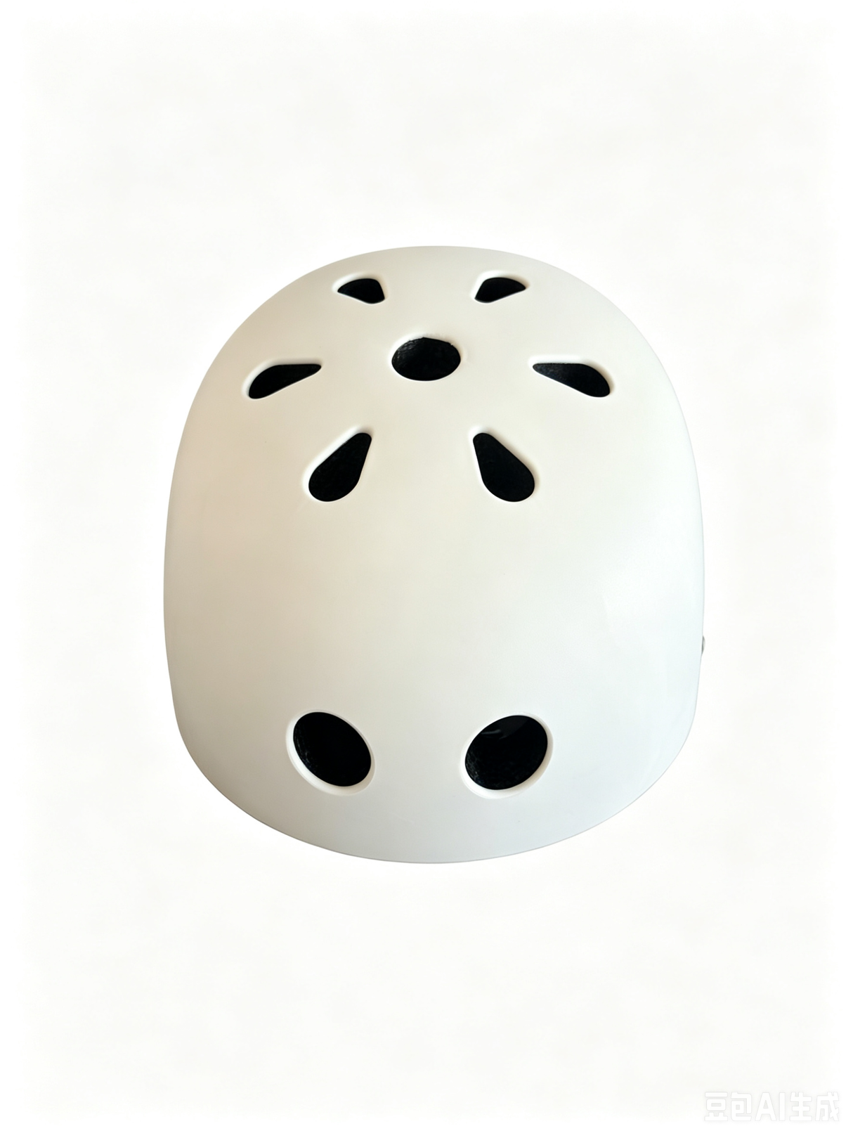Casco stile bowl bianco