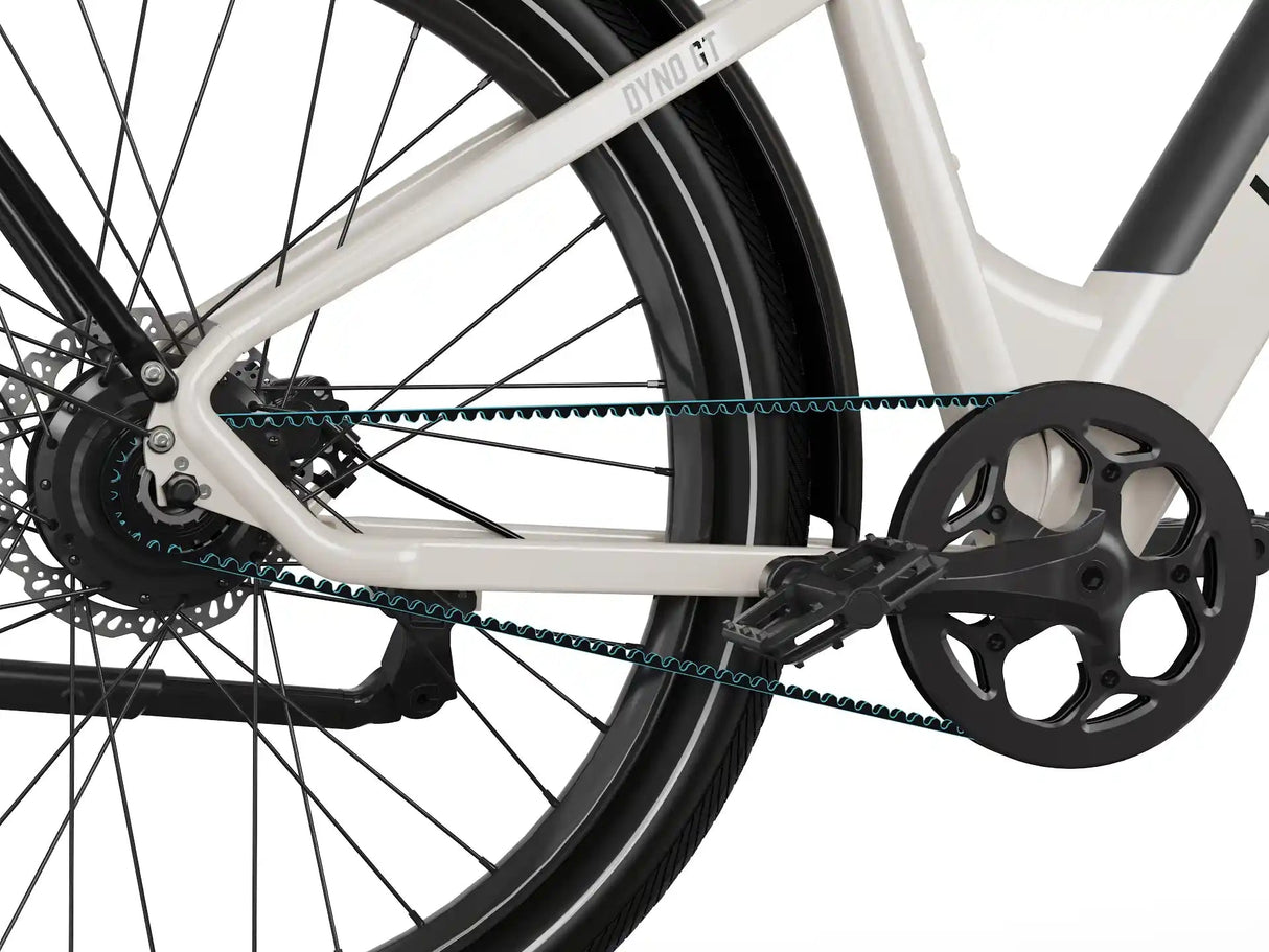 JOBOBIKE Dyno GT Bicicletta Elettrica con Cintura in Carbonio JOBOBIKE